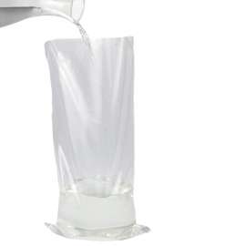 Plastic zakken met waterdichte seal (per 100 stuks)